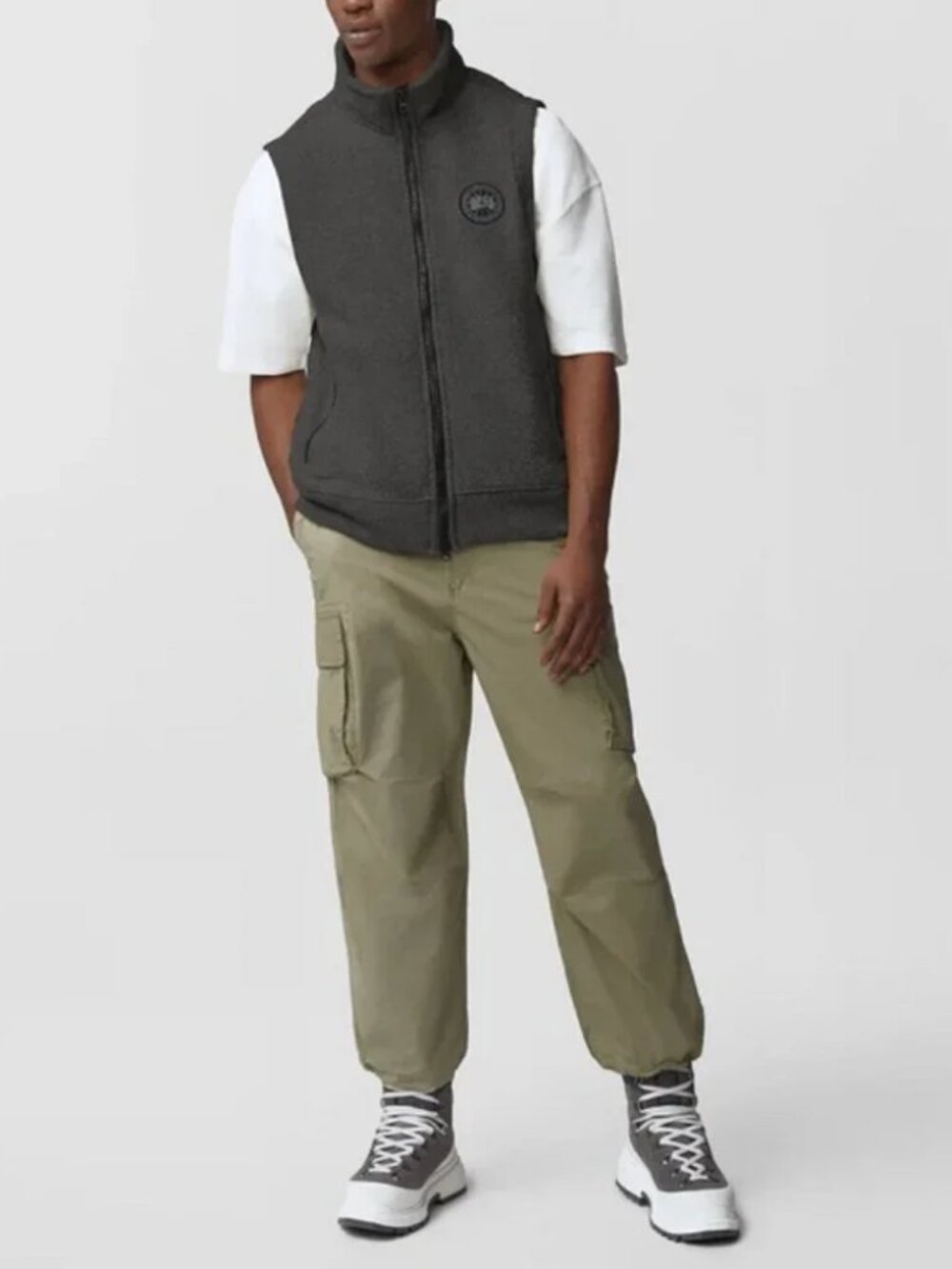Canada Goose Mersey Black Label Fleece Vest